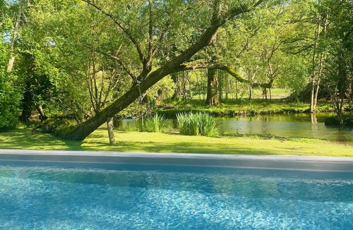 Aulnay-la-Riviere House | Large mill, 8 bedrooms, pool, spa, tennis, pétanque, billiards, pond,