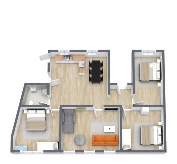 København V Apartment | Large Modern Apartments By Meat Packing District in central Copenhagen
