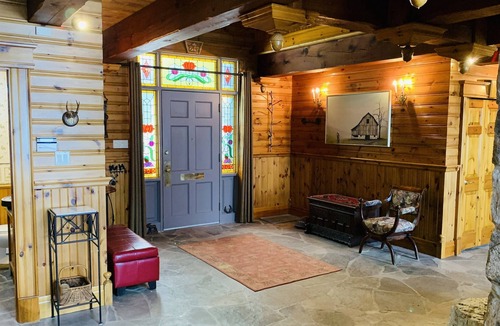 Sebright House | Large Muskoka Waterfront Family Cottage with Private Beach near Orillia
