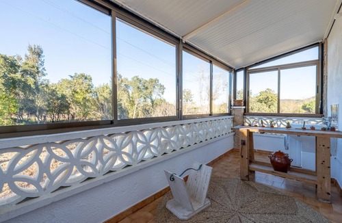 Llagostera Villa | Large outdoor area with private pool and barbecue