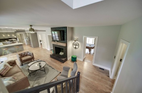 Pinehurst House | Large Pinehurst home tucked away in a quiet setting with private outdoor pool.