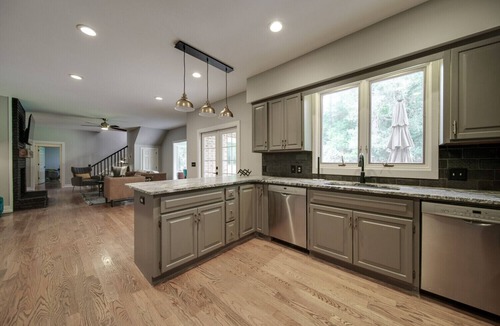 Pinehurst House | Large Pinehurst home tucked away in a quiet setting with private outdoor pool.