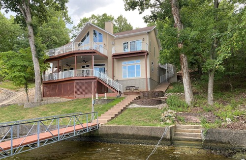 Sunrise Beach House | Large, private, multifamily lake retreat.