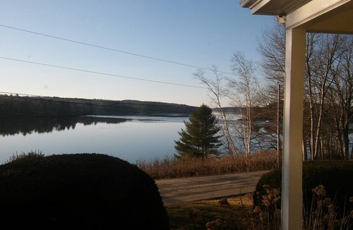 Wiscasset House | Large Riverfront Home with Private Dock