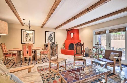 Northeast Santa Fe House | Large Santa Fe Townhouse w/Private Patio!