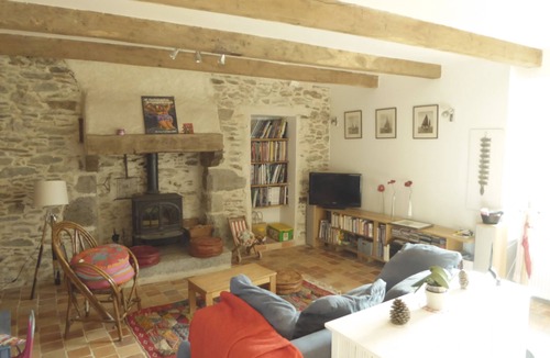 Le Minihic-sur-Rance House | Large stone house close to the beach