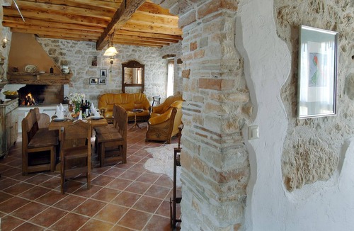 Strpacici Villa | Large stone house with garden, private pool