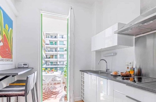 Gambetta Apartment | Large studio,2-4 P, AC, 2 min to