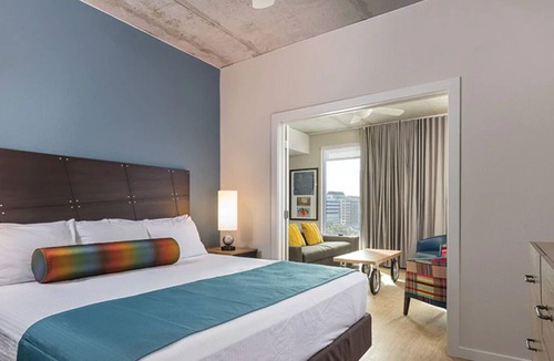 West End Resort | Large Studio Deluxe Condo with Separate Bedroom at Wyndham Austin
