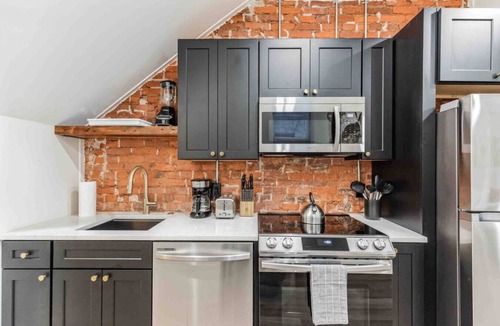 North Philadelphia West Apartment | Large Studio w/2 Beds & Balcony (C)