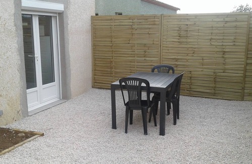 Rivesaltes Apartment | large studio with terrace and barbecue