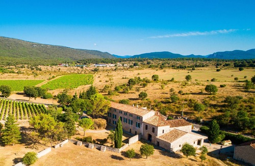 Brissac Apartment | Large stylish studio on an award-winning vineyard; shared pool close to Cevennes