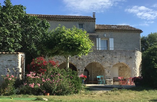 Saint-Marcel-d'Aredeche House | Large, tastefully renovated old house with elegant swimming pool.