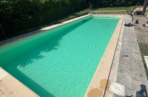 Champeaux Villa | Large villa with pool in village by the sea. In the bay of Mont St. Michel.