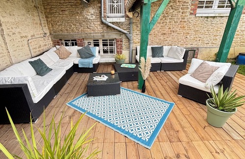 Amfreville House | Large villa la Vacancière 22p 7 mins drive from the beach
