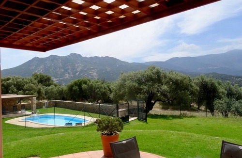 Occhiatana Villa | Large villa, panoramic sight on mountain, 3km beach and golf