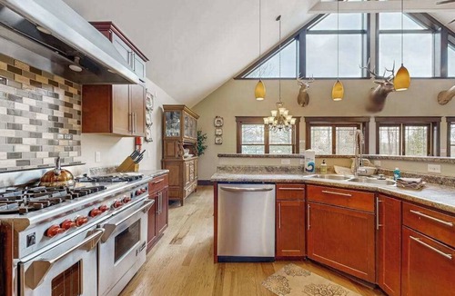 Tomahawk House | Large, waterfront home w/a full kitchen, dock, canoes, & outdoor firepit