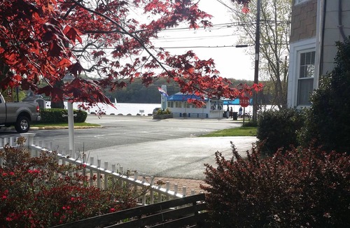 Mystic Apartment | Large Waterfront Mystic Two Bedroom with Pretty Yard