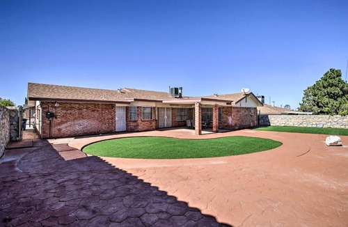 Biggs Field House | Large Yard: Family-Friendly El Paso Rental Home