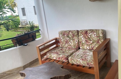 Las Terrenas Condo | Las Terrenas, Beach Front, Water Views, Best Location 1 bed/bath, AC, WiFi, Pool