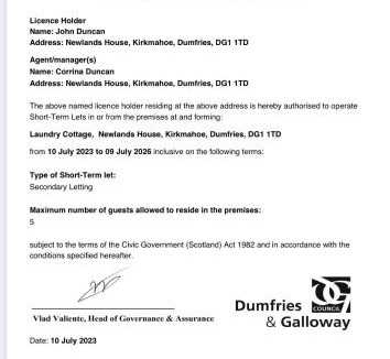 Newbridge House | Laundry Cottage