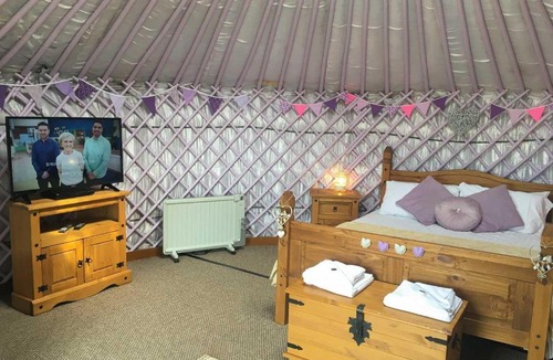 Truro House | Lavender Yurt