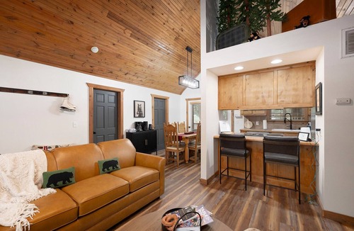 Branson West Cabin | Lazy Bear Lodge II Pet Friendly Lodge, No Stairs