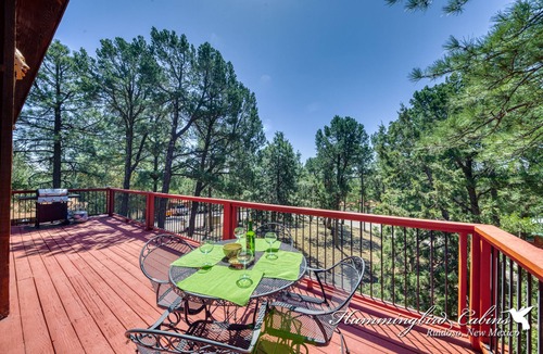 Ruidoso Cabin | Lazy Moose Lodge | Cozy Lodge Escape w/Fireplace & Pet-Friendly Comfort