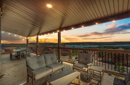 Kimberling City House | Lazy River, Pools, Lake View, Game Room, Sleeps 27