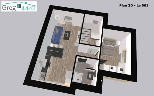 Audincourt Apartment | Le 001-GregIMMO-Appart'Hôtel