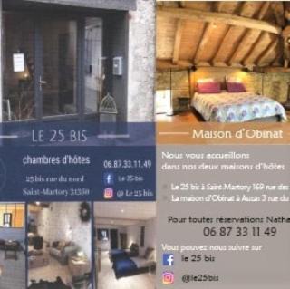 Saint-Martory Bed & Breakfast | le 25bis