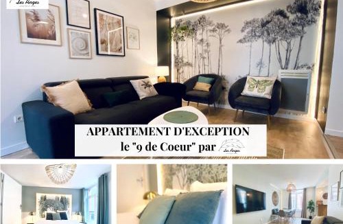 Arras Apartment | Le 9 de Cœur - Hyper Centre Arras - 6 voyageurs- Spacieux 75m2 - 2Ch