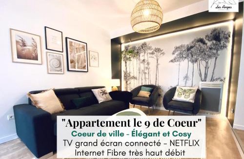 Arras Apartment | Le 9 de Cœur - Hyper Centre Arras - 6 voyageurs- Spacieux 75m2 - 2Ch