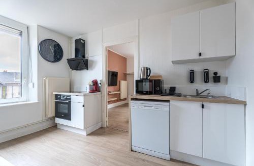 Homecourt Apartment | Le Andy - Cosy 2 lits - 4 pers' - Wifi - Gare
