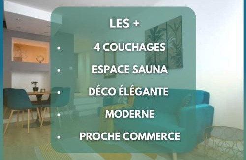 Montargis Apartment | Le Art Déco - Sauna - Centre Ville