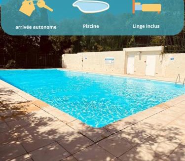 La Valsiere Apartment | Le Balcon de l'Oliveraie, Piscine, Parking, Calme