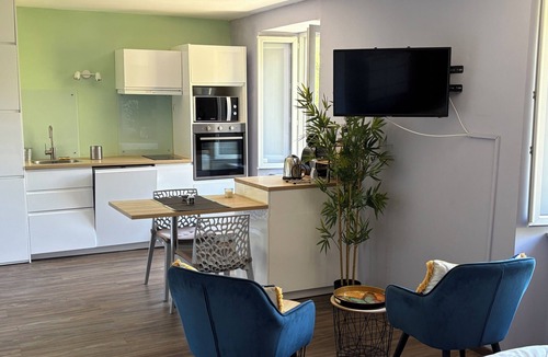 Ussat Apartment | Le Balcon des Vallées: Cure, View and Tranquillity