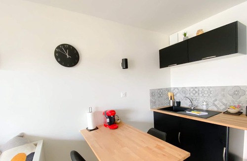 Bleriot-Plage Apartment | Le Basile studio proche plage