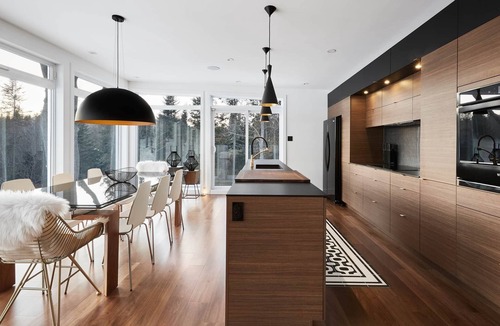 Saint-Jean-de-Matha House | Le Bauhaus I pool I SPA I Sauna I Lake