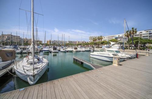 Carnon-Plage Apartment | Le Bella Vista Vue Port Carnon Proche Plage