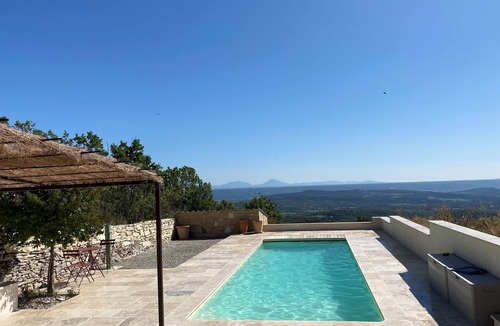 Revest-Saint-Martin Villa | Le Belvédère, vacation villa sleeps 8, private pool, panoramic view