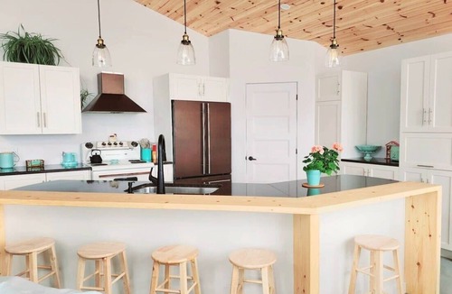 St. Felicien Ski Chalet | Le Betula | Nature Escape with Private Beach