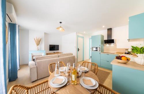 Agen Apartment | Le Bleu - T2 climatisé - Chic et rénové