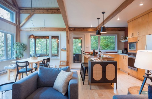 Mauricie Ski Chalet | Le Bon Vingt | Fireplace | Year-round BBQ | AC | Veranda | Canoe&SUPs | Firepit