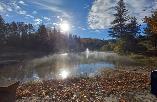 Sainte-Beatrix Cabin | Le Boréal ~ Chalet refuge without electricity or running water