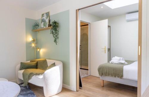 Le Hameau Apartment | Le Bosquet - T2 avec terrasse et jardin au calme