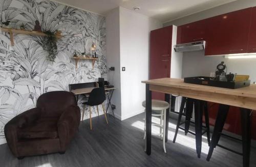 Castelnaudary Apartment | Le Bouda avec un balcon vue sur la République