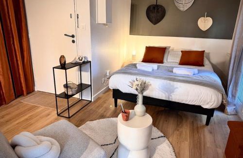 Cleunay Apartment | Le BraSeo, nice studio with parking in Rennes
