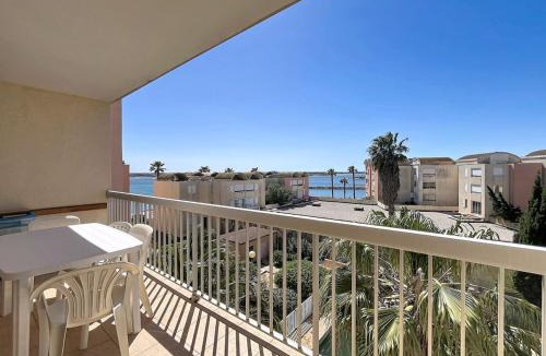 Port Rive Gauche Apartment | Le Briza - Piscine - Terrace avec vue sur la plage du Grazel