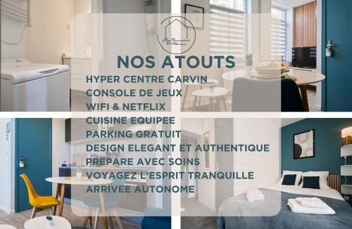Carvin Apartment | Le Brother Entre Lille et Lens, parking
